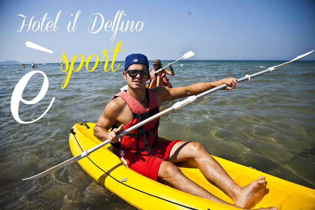 Hotel Il Delfino San Vincenzo Exteriör bild